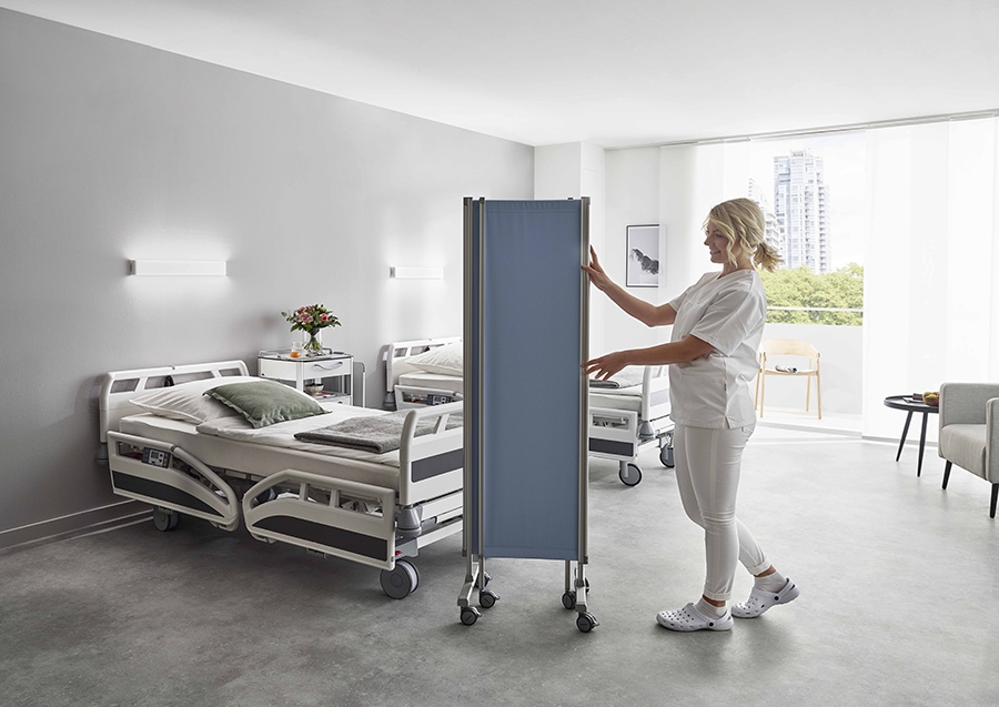 Paravent médical à 3 volets ROPIMEX