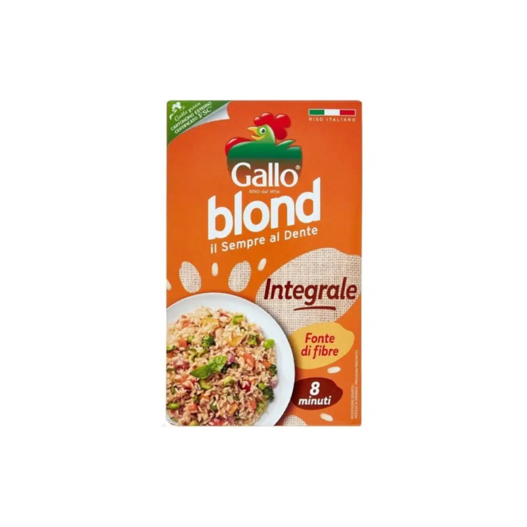 RIZ BASMATI INTEGRAL 500GR GALLO
