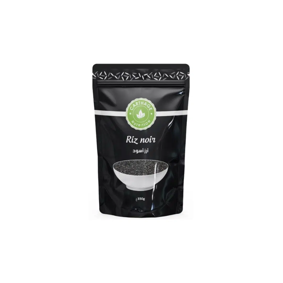 RIZ NOIR CARTHAGE NUTRITION 350G