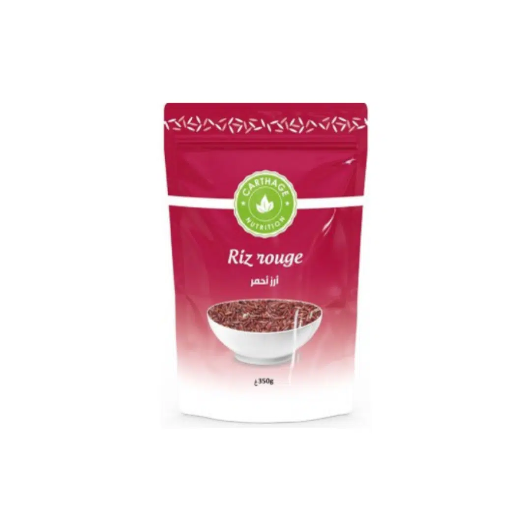 RIZ ROUGE CARTHAGE NUTRITION 350G