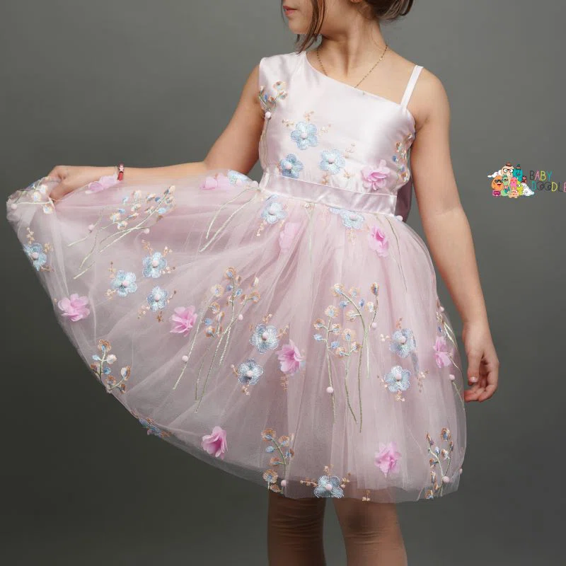 Robe Asymétrique – Réf 1204 – Tailles 2-9 ans