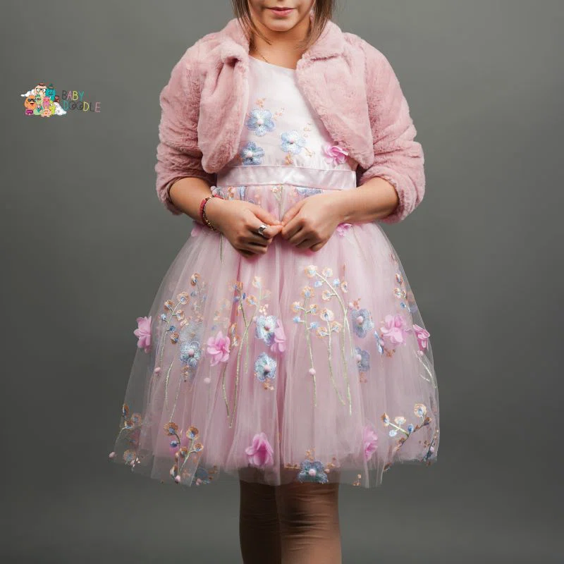 Robe Asymétrique – Réf 1204 – Tailles 2-9 ans