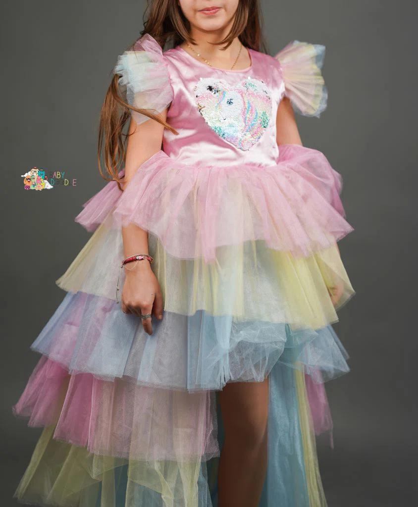 Robe Unicorn – Réf 1178 – Tailles 9-13 ans