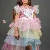 Robe Unicorn – Réf 1178 – Tailles 9-13 ans