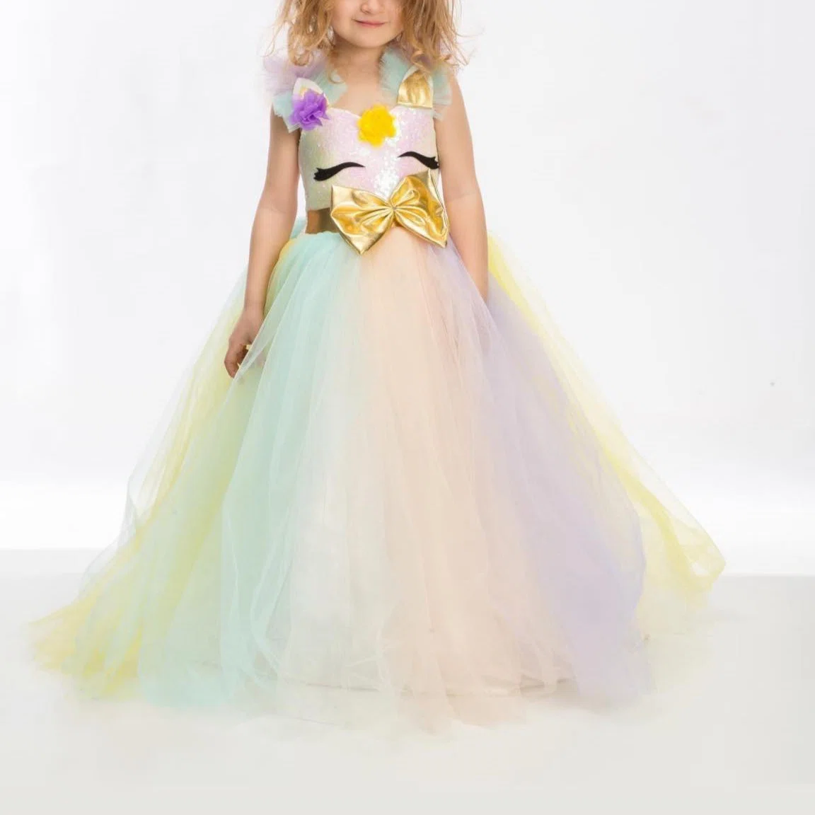 Robe Unicorn – Tailles 3-10 ans