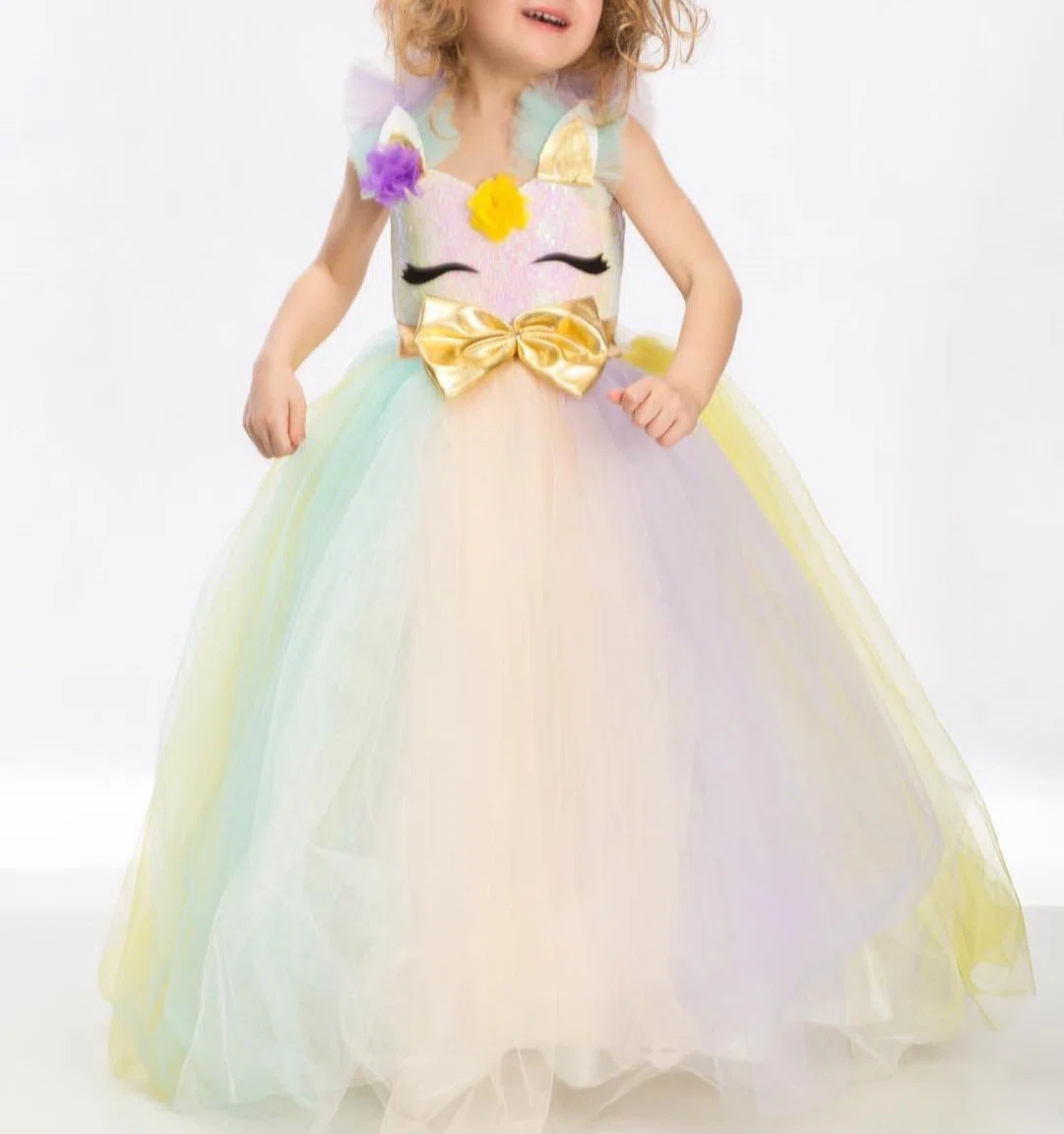 Robe Unicorn – Tailles 3-10 ans