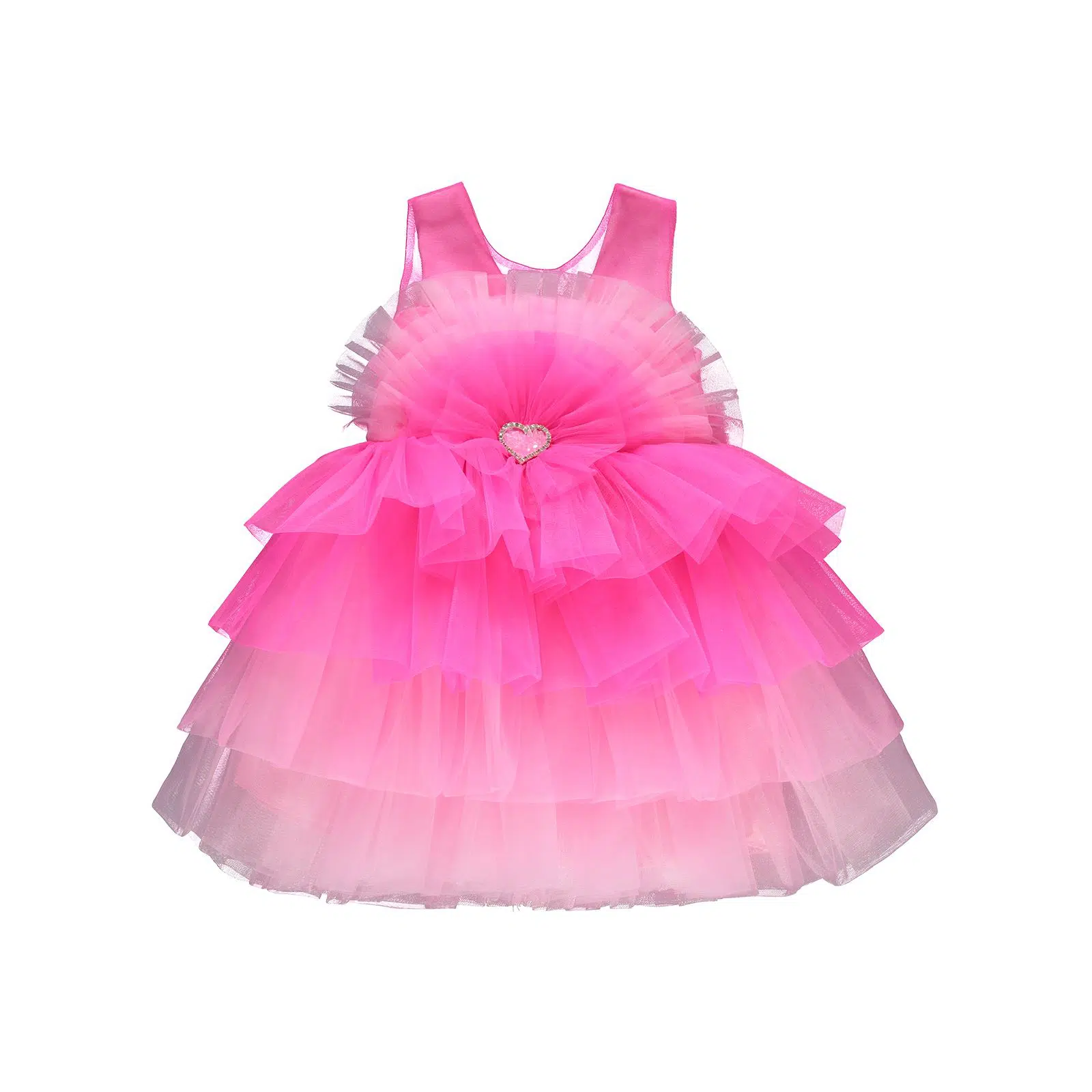 Robe de soirée Barbie Rose – Tailles 3-4 ans