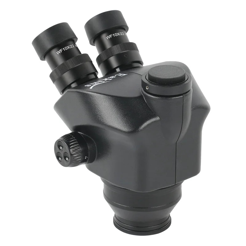 Microscope Trinoculaire Stéréo 3.5-200X avec Caméras Multimédia 48MP et Supports Articulés - 4K, 2K, 1080P