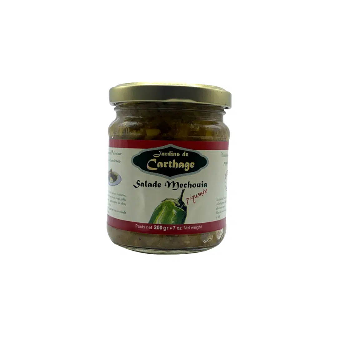 SALADE MECHOUIA PIQUANTE 200GR JARDIN DE CARTHAGE