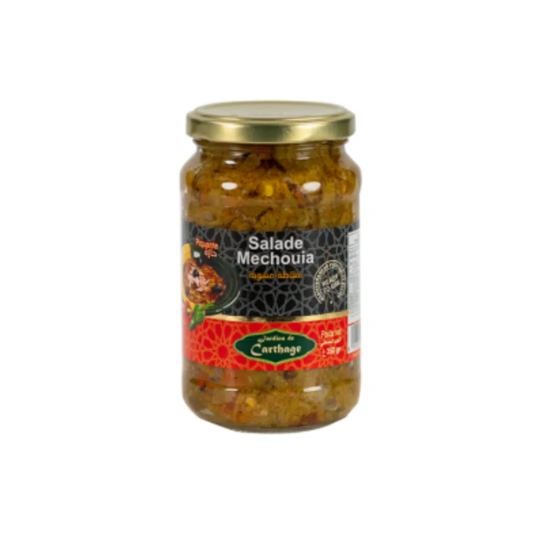 SALADE MECHOUIA PIQUANTE 350GR JARDIN DE CARTHAGE