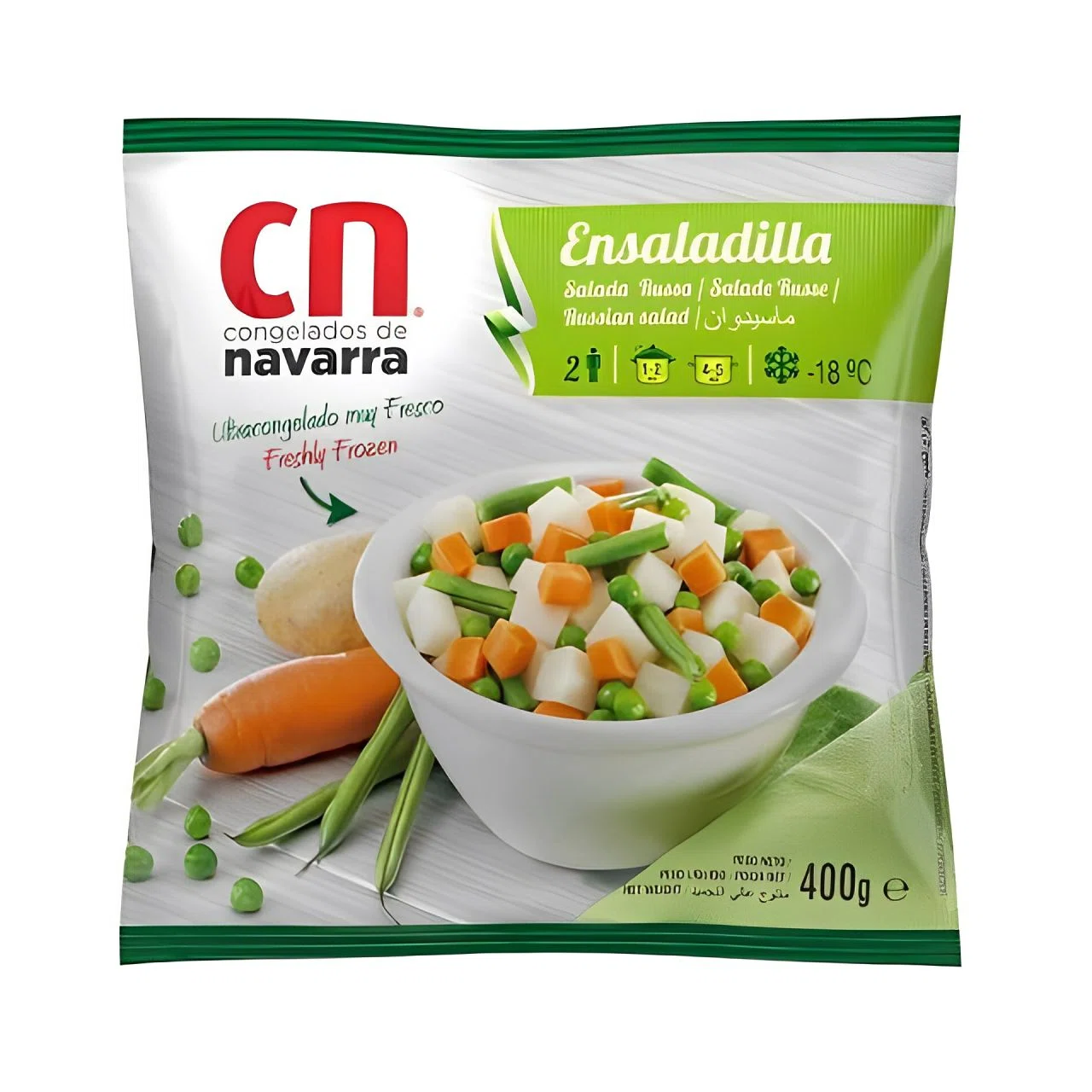 SALADE RUSSE 400 GR NAVARRA