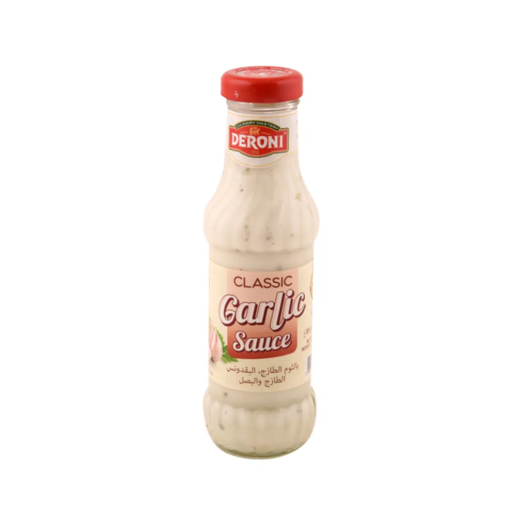 SAUCE A L'AIL 305 GR DERONI