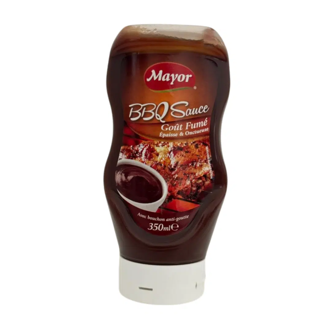 SAUCE BARBECUE SQZ 350 ML MAYOR