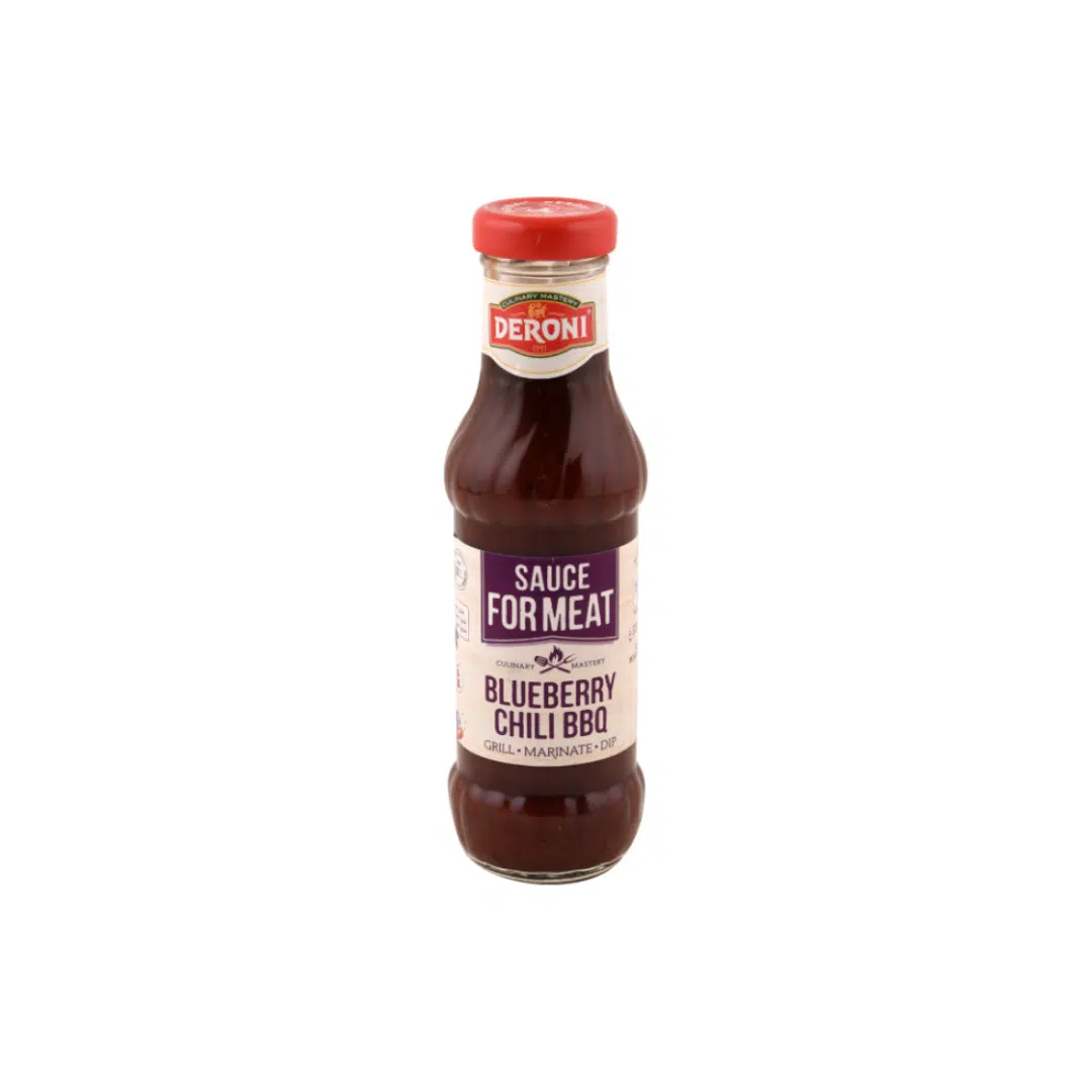 SAUCE CHILI BARBECUE 320 GR DERONI