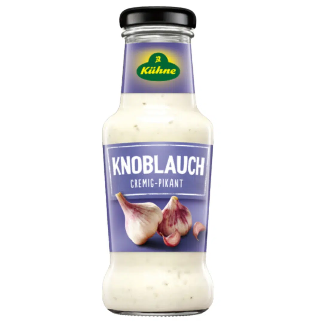 SAUCE KNOBLAUCH 250 GR KIIHNE