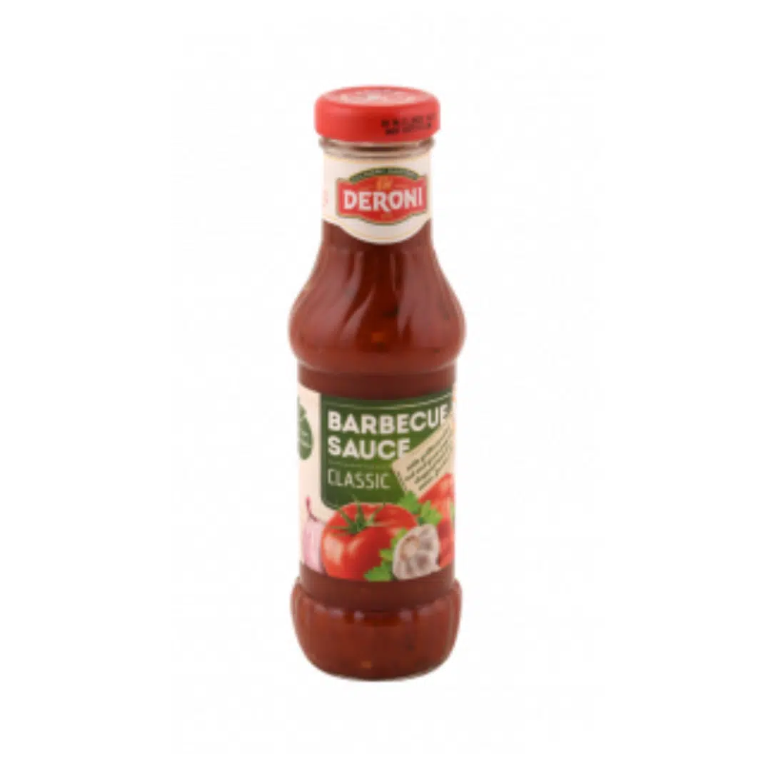 SAUCE POUR VIANDE A L'AIL BERBECUE 320 GR DERONI