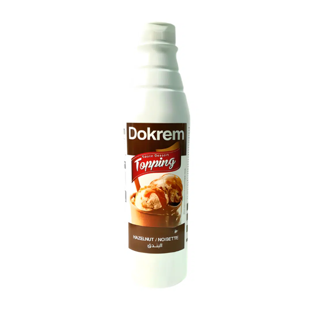 SAUCE TOPPING NOISETTE 750 GR DOKREM