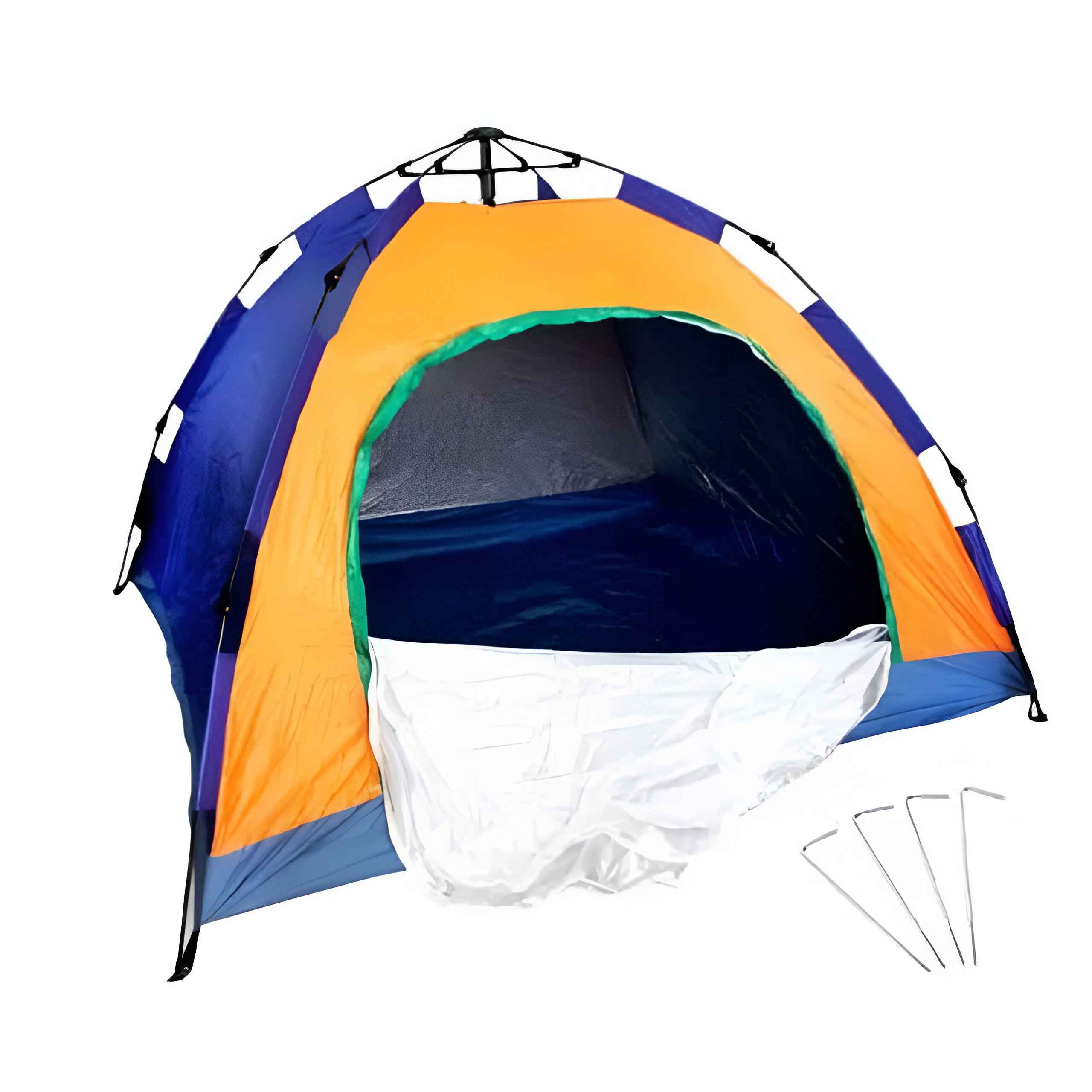 Tente Automatique pour Camping et Plage 220 x 220 x 160cm 6 Places