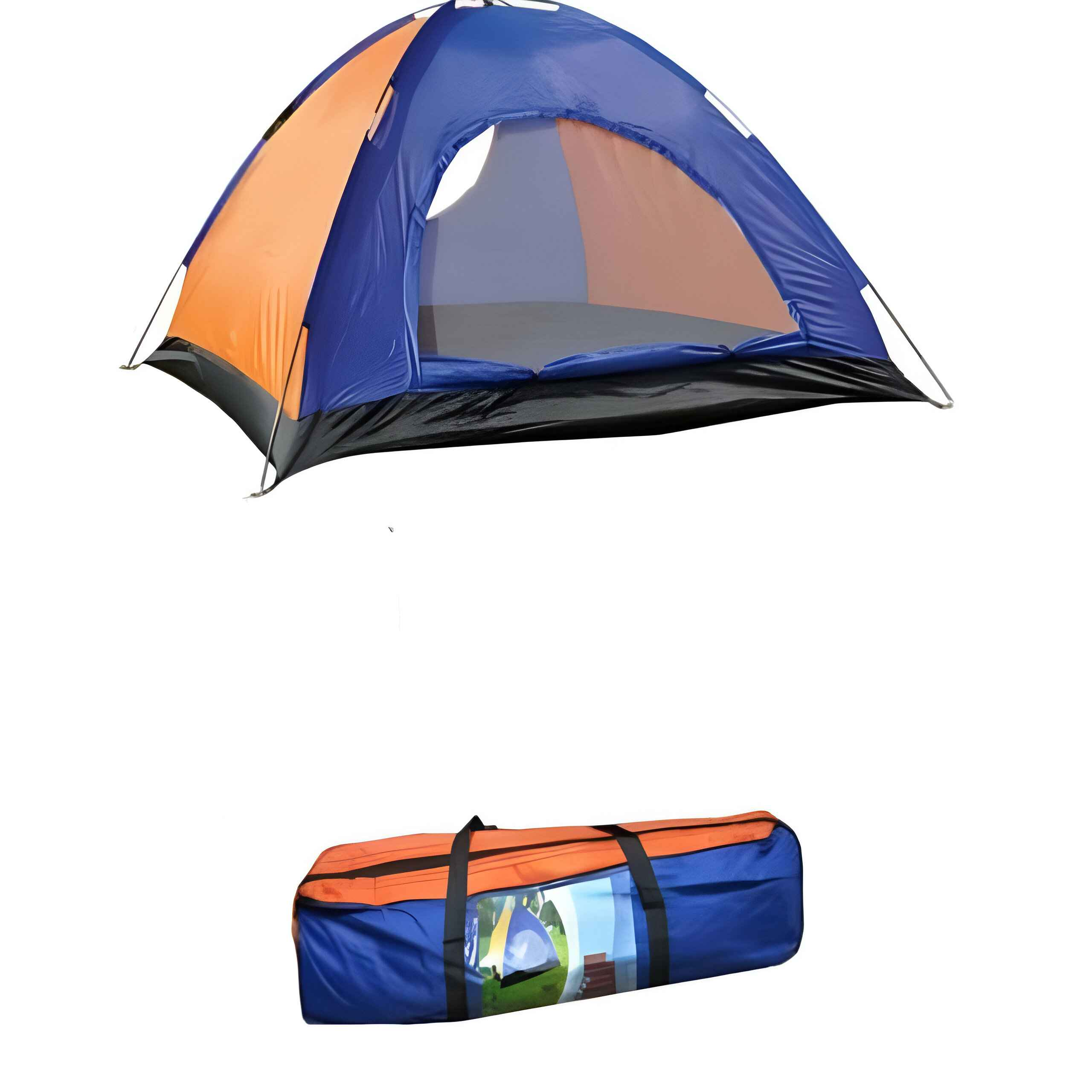 Tente Automatique pour Camping et Plage 220 x 220 x 160cm 6 Places