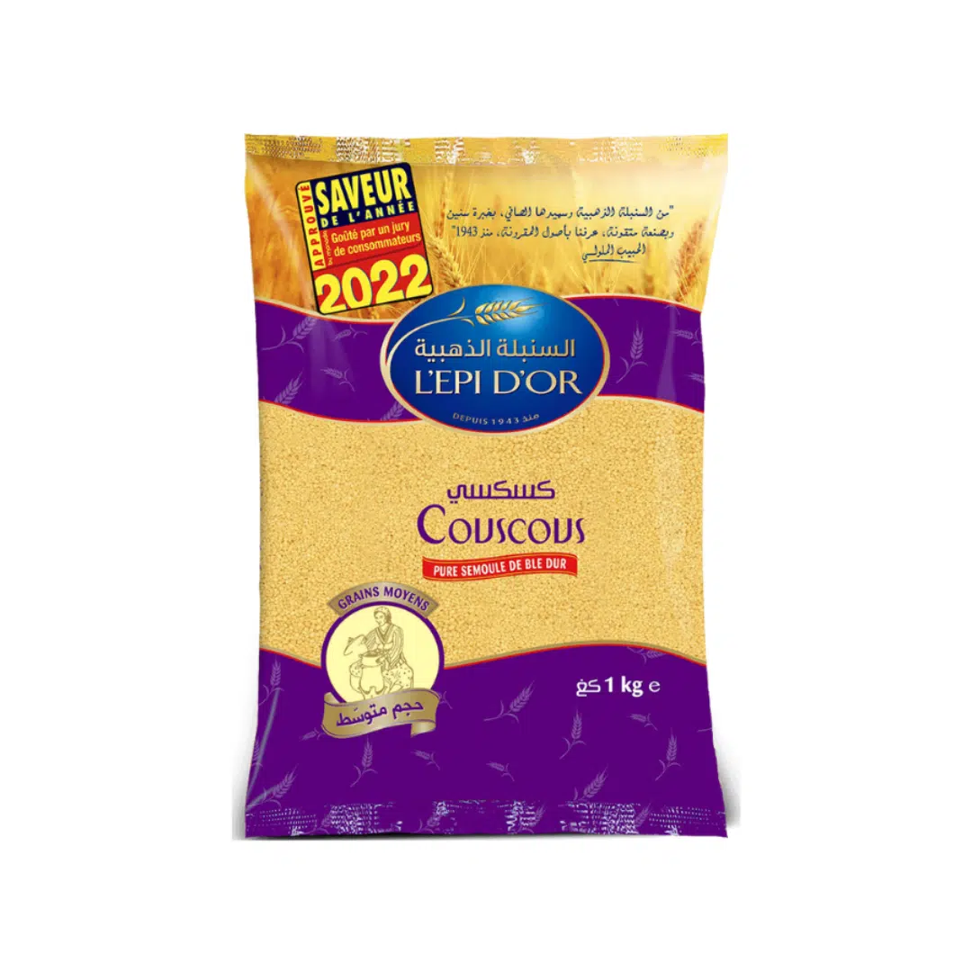 SEMOULE MOYEN 1 KG L'EPI D'OR