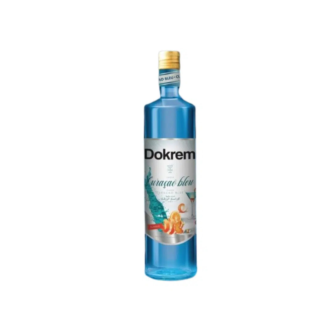 SIROP BLEU CURACAO DOKREM 750ML