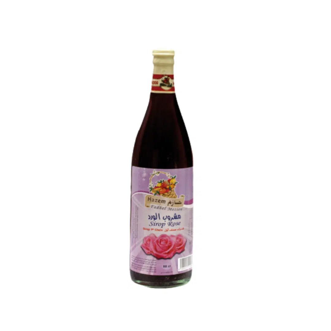 SIROP ROSE HAZEM 1er CHOIX 90 CL