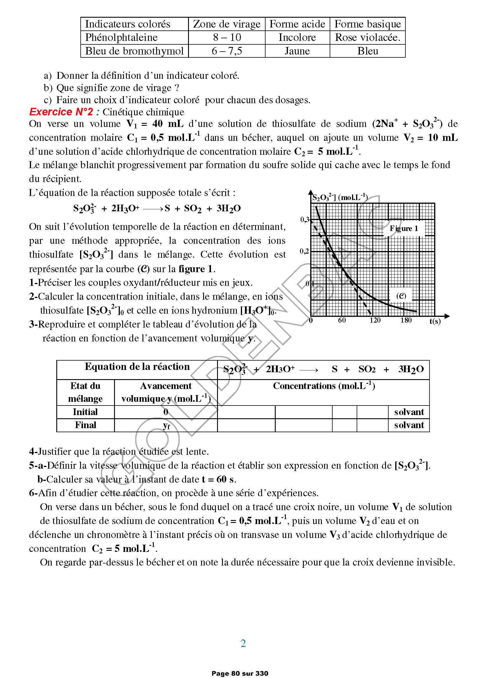 REVISION GLOBALE - TOUTE LANNEE - BAC MATHS