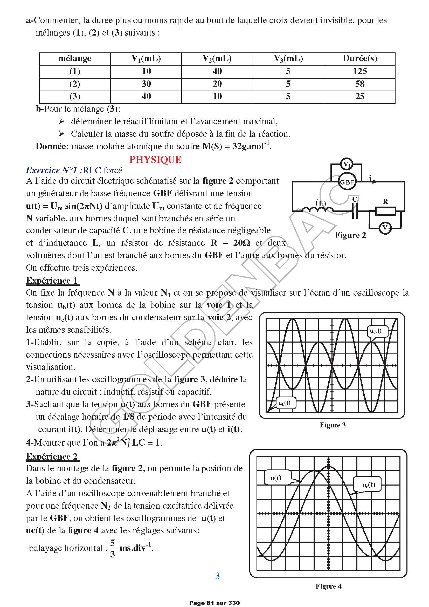 REVISION GLOBALE - TOUTE LANNEE - BAC MATHS