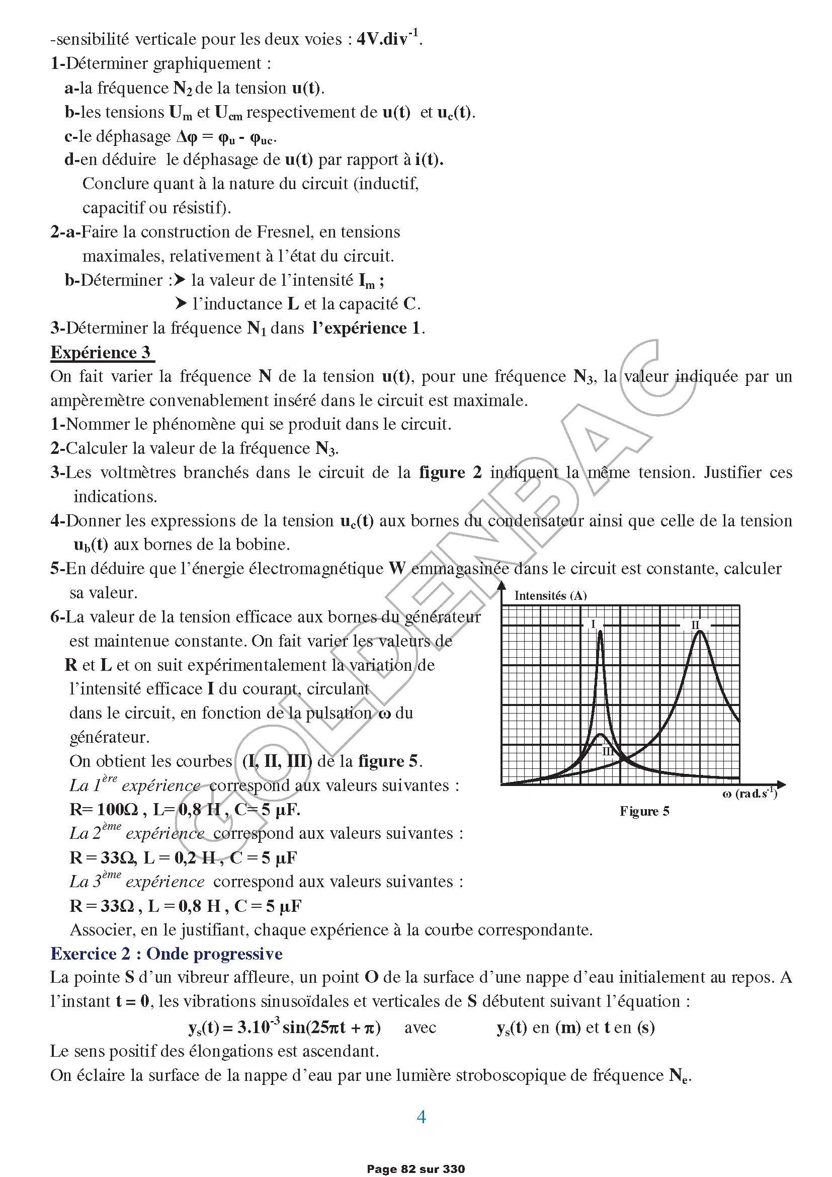 REVISION GLOBALE - TOUTE LANNEE - BAC MATHS