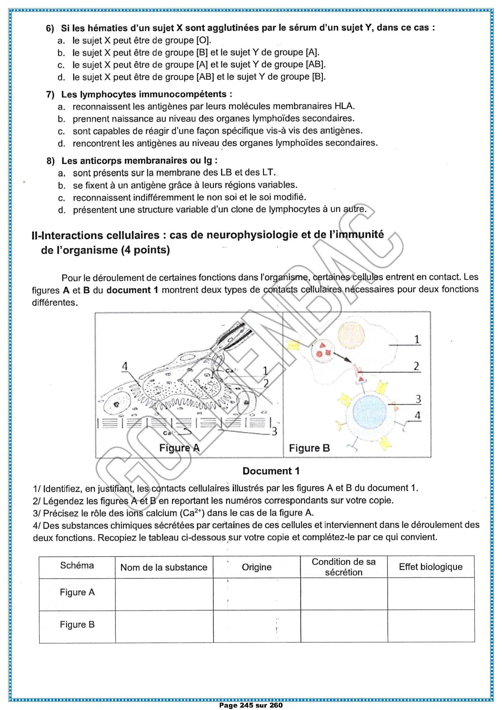 REVISION GLOBALE - TOUTE LANNEE - BAC SC.EXP