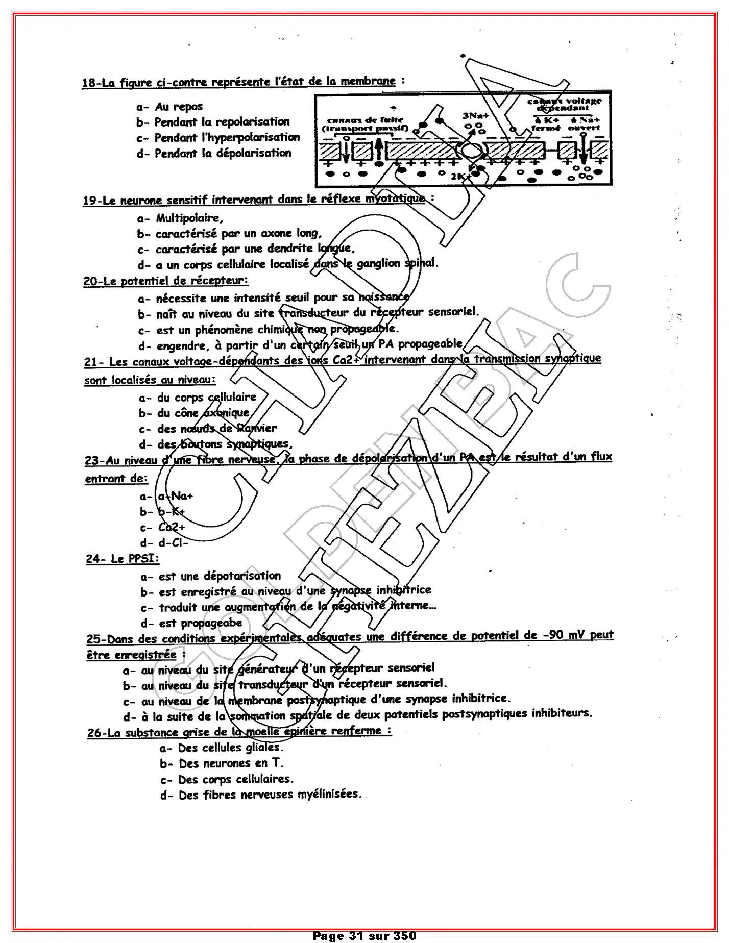 SVT - TOUTE LANNEE - BAC MATHS