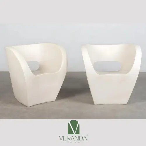 Fauteuil VENYL – Design moderne et confort intérieur & extérieur
