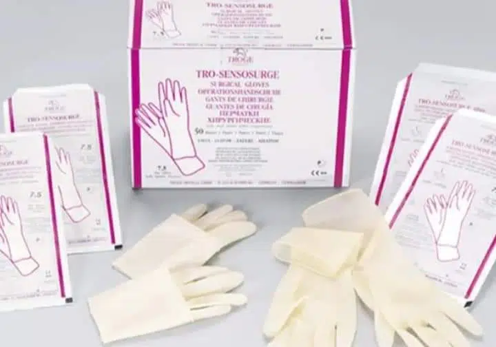 Carton gants stériles 50 paires
