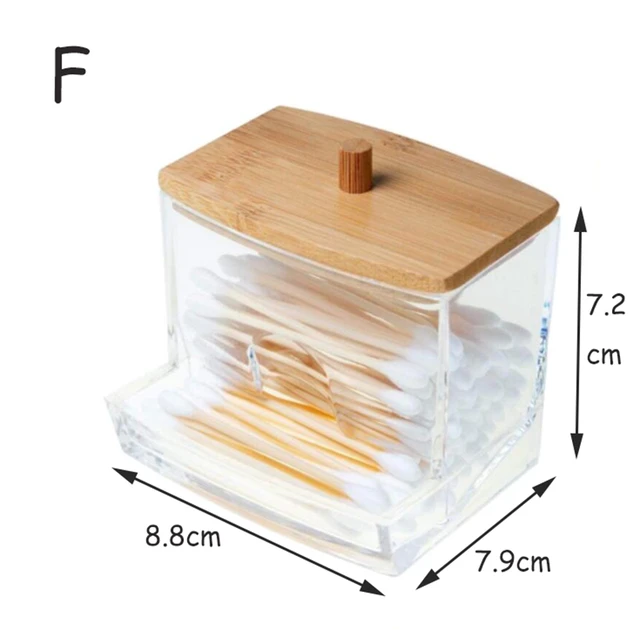 Porte Coton tige Plexi