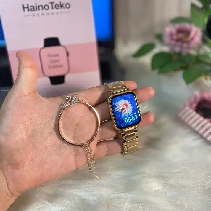 Montre Connectée Haino Teko G9 Mini - Rose & Gold