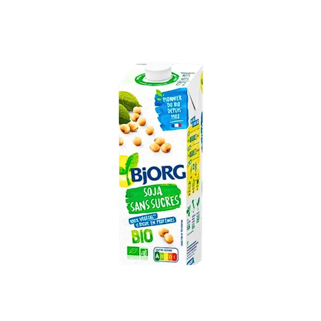 Soja naturel sans sucre 1L