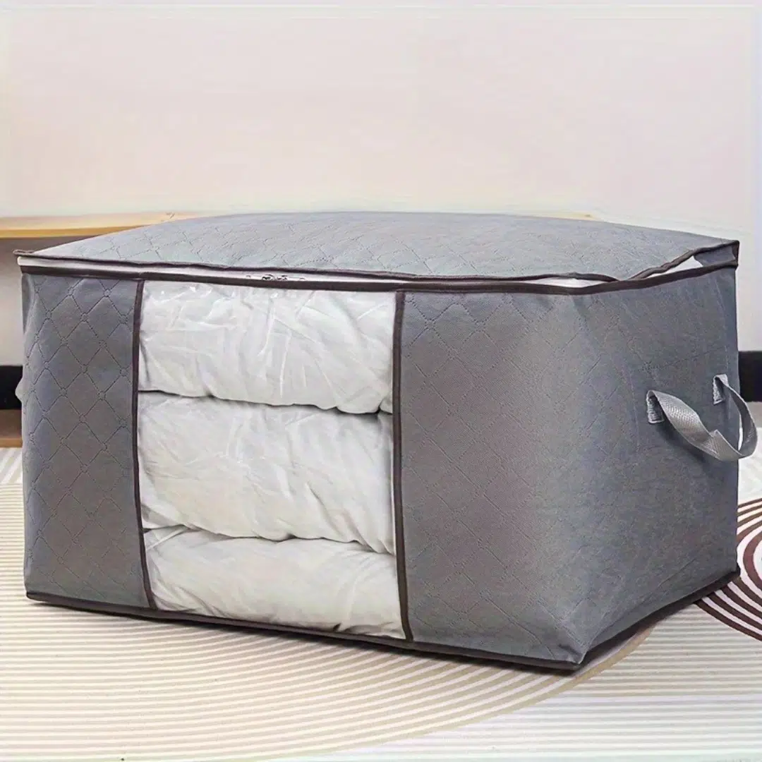 Pack de 8 Sacs de Rangement Vêtements et Couettes – 50 x 40 x 40 cm