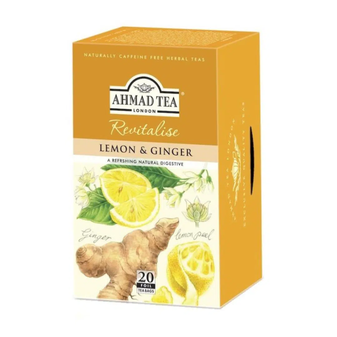 THE LEMON ET GINGEMBRE 20 S AHMED TEA