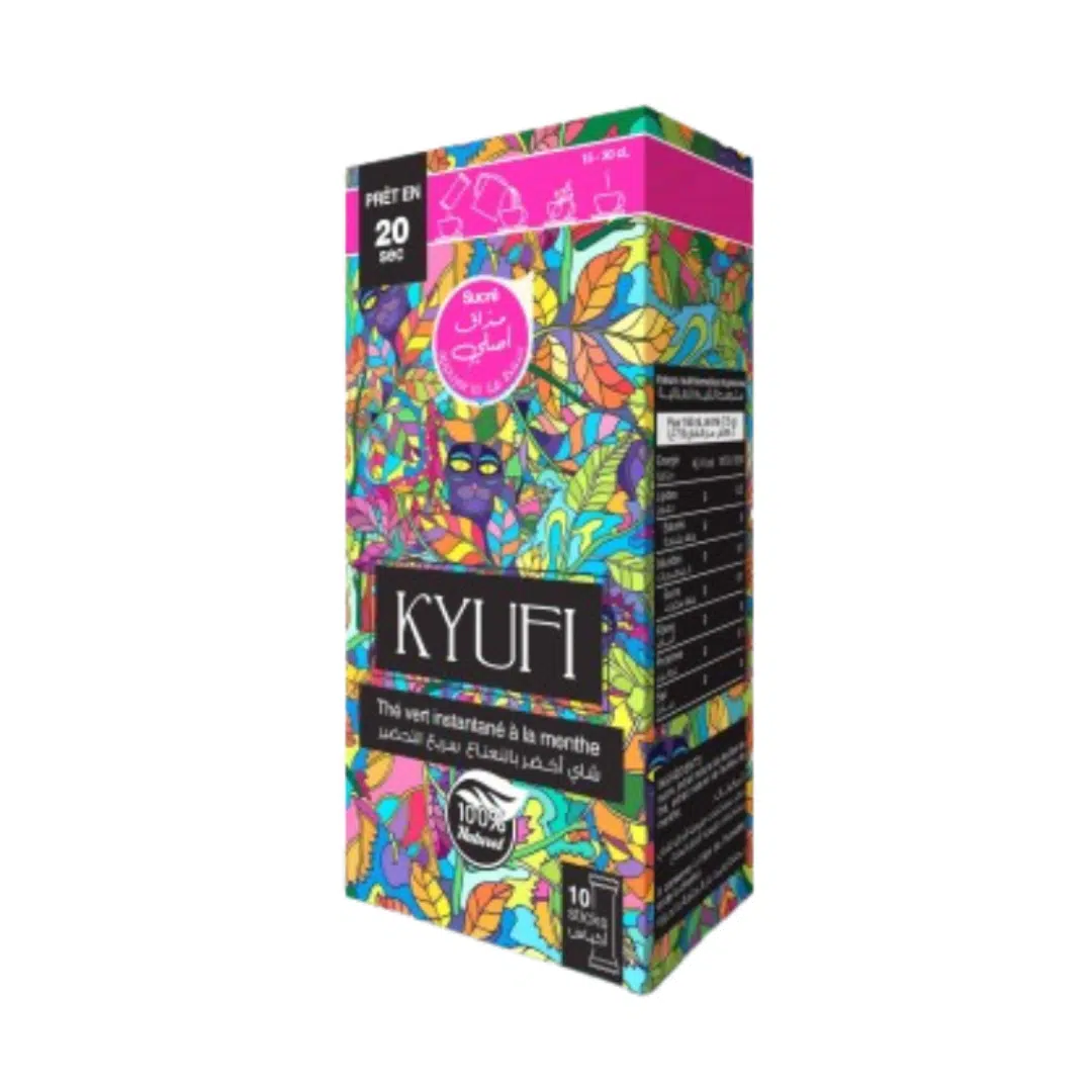 THE NOIR SO MENTH AVEC SUCRE KYUFI