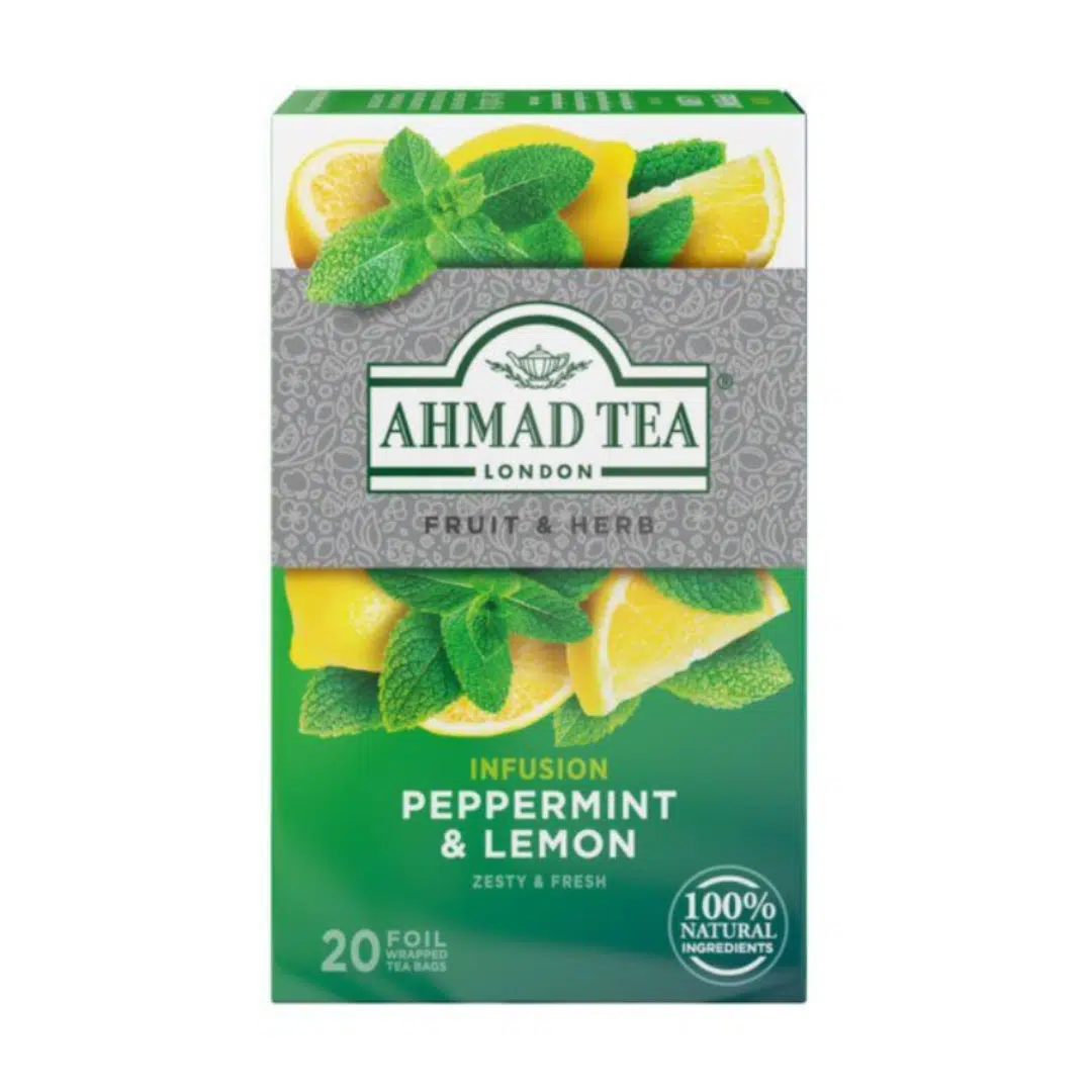 THE PEPPERMINT LEMON 20S AHMED TEA