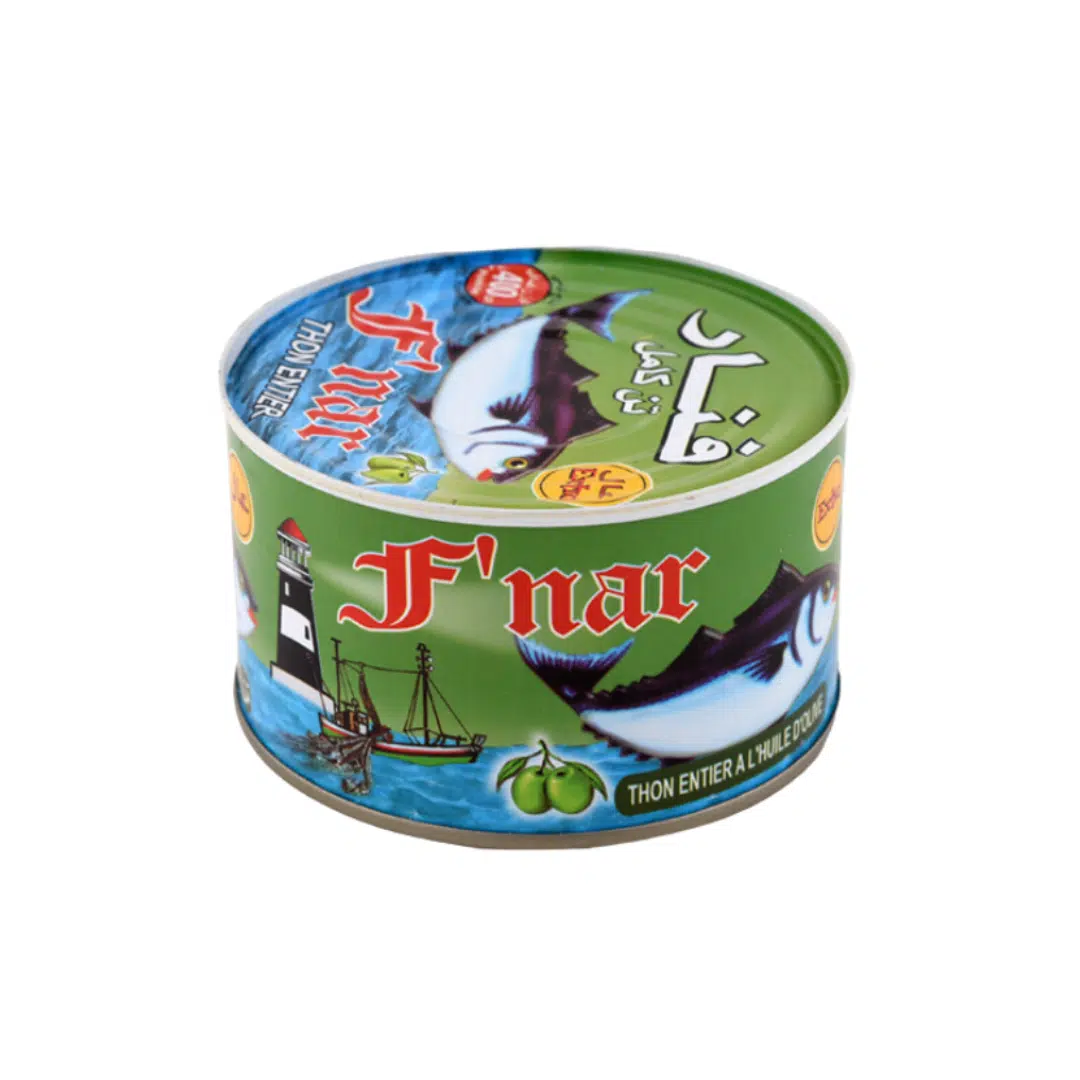 THON HO 400 GR ENTIER VERT FNAR