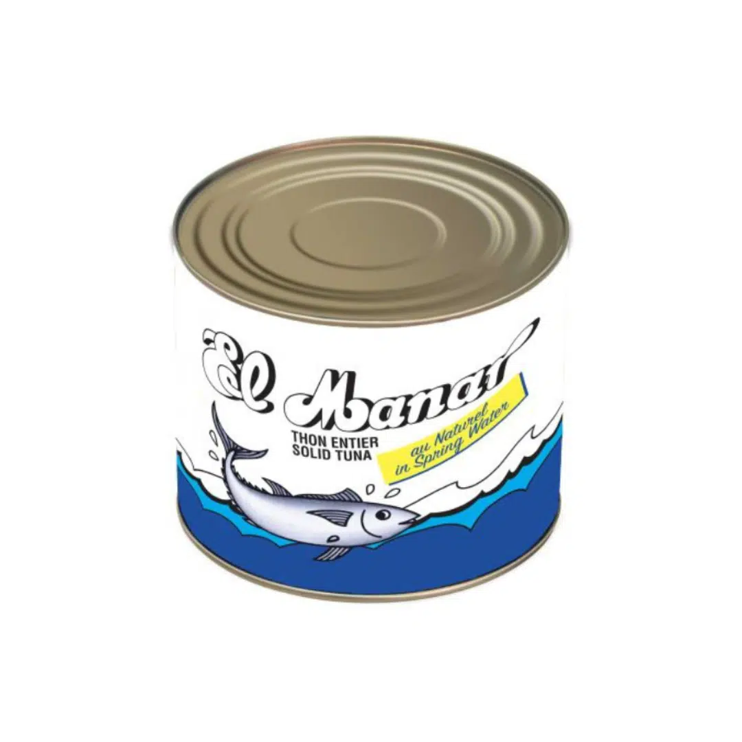 THON NATUREL 2.050 KG ENTIER EL MANAR