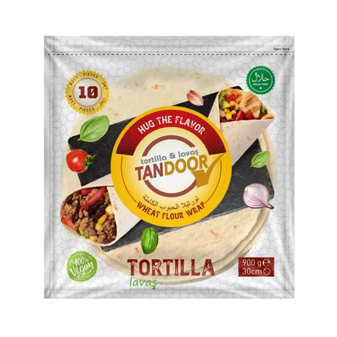 TORTILLA TANDOOR 30CM (10PIECES)
