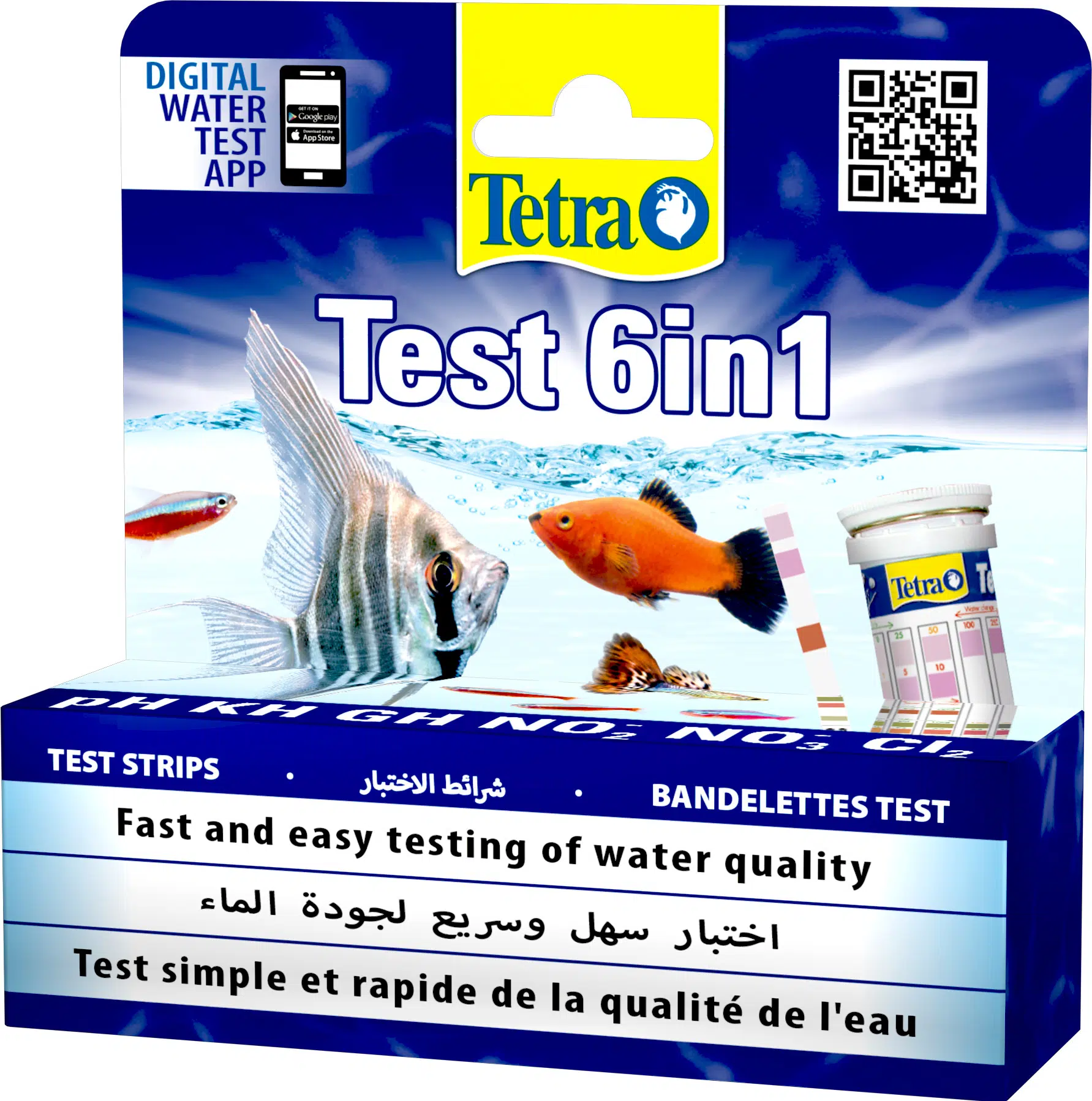 Tetra Test 6in1 25 strips