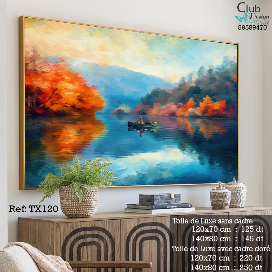 Tableau décoratif en Toile de Luxe -TX120