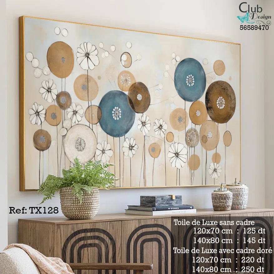 Tableau décoratif en Toile de Luxe -TX128