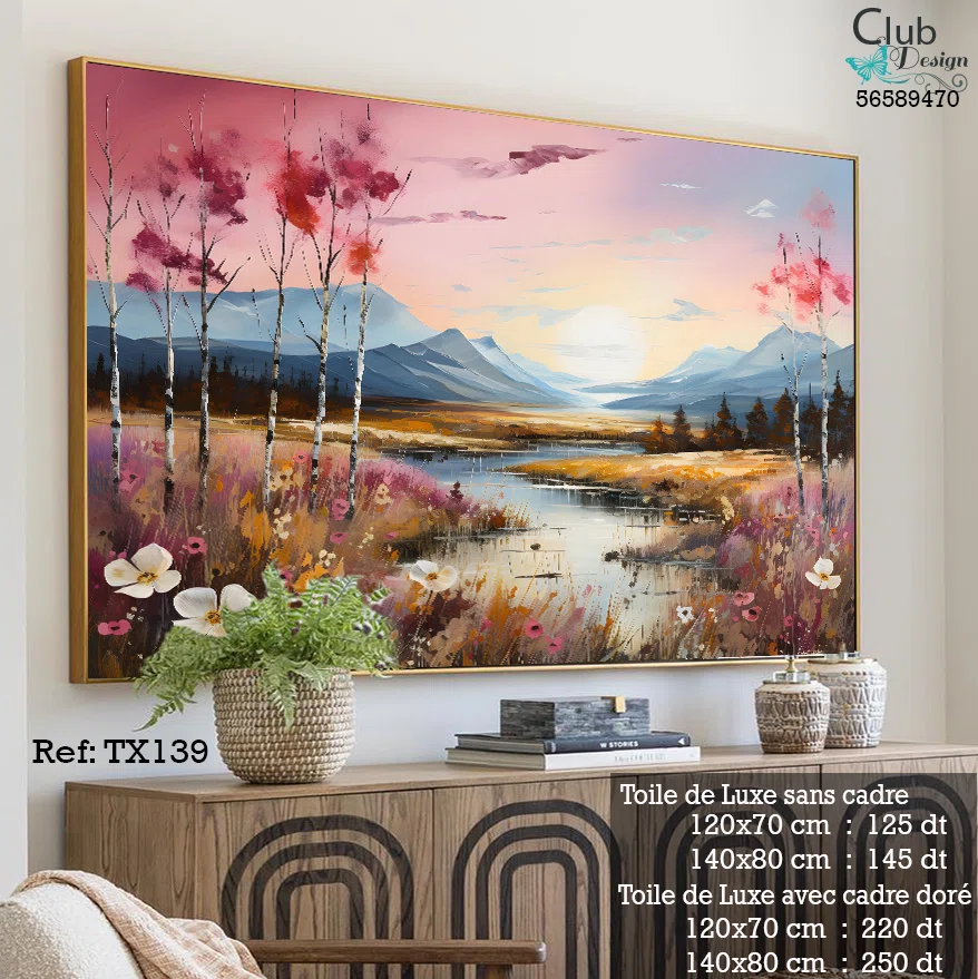 Tableau décoratif en Toile de Luxe -TX139