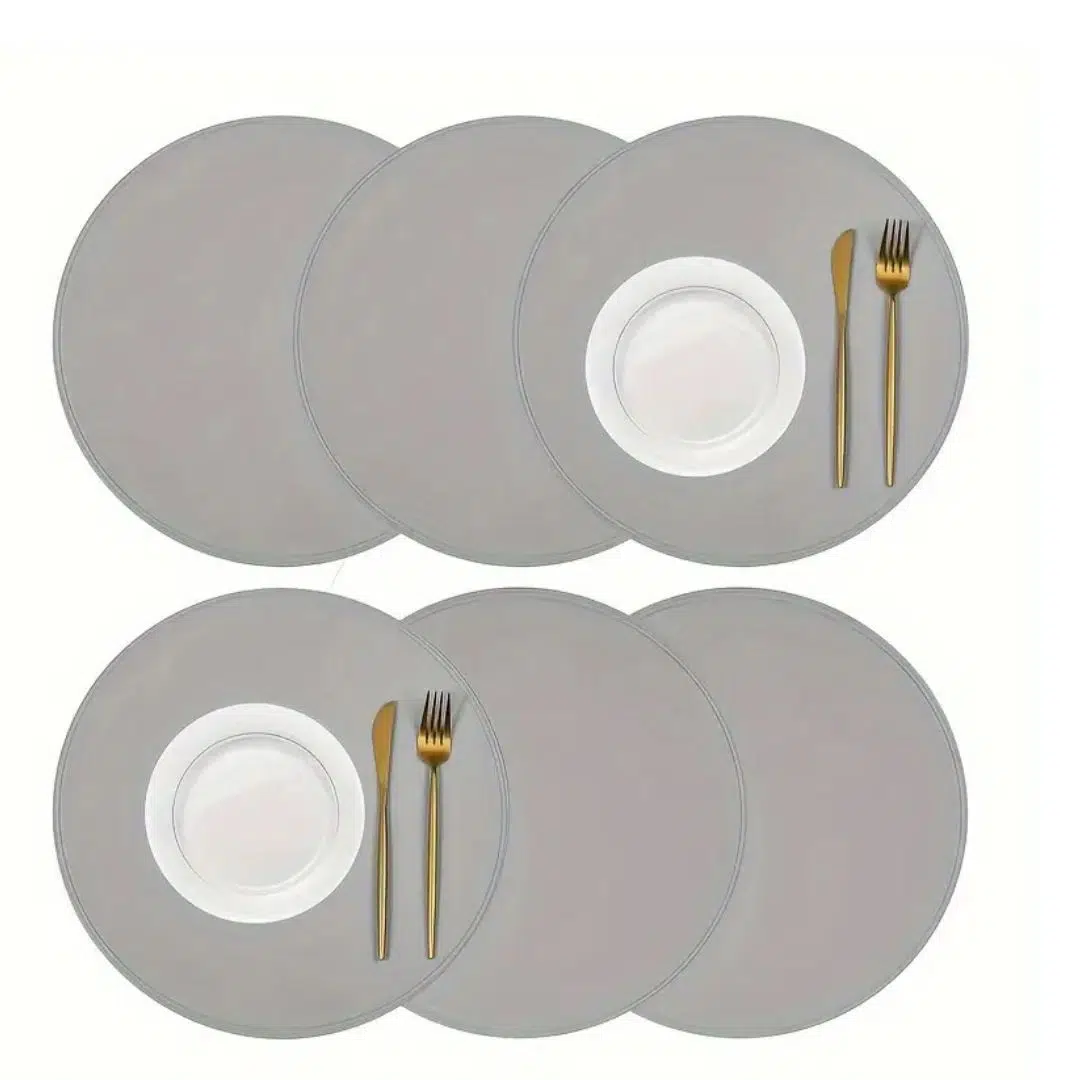 Ensemble set de table 6 pieces ronde