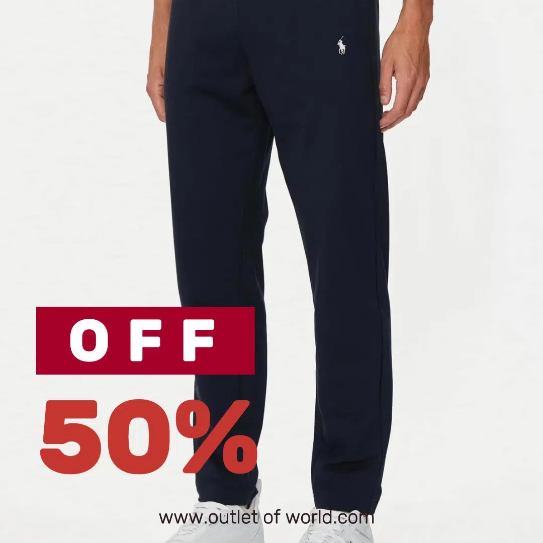 pantalon jogging bleu