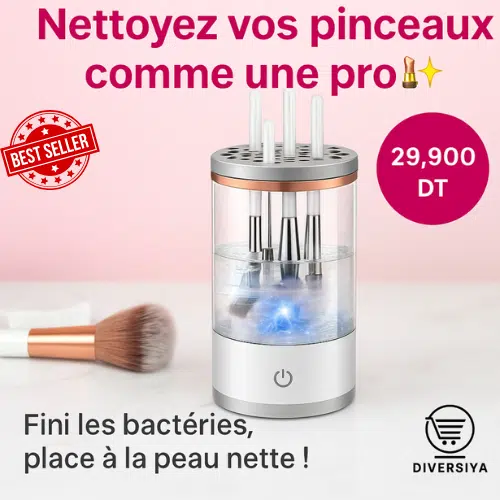 Nettoyeur Automatique de Pinceaux – Terminé les pinceaux sales !